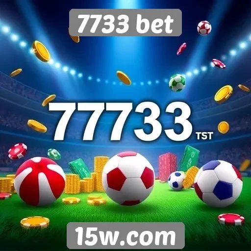 Variedade de jogos oferecidos por 7733 bet